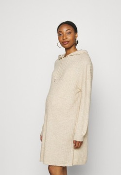 Sweter ciążowy długi dzianinowy Only S