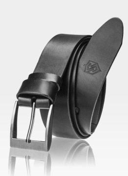 КОЖАНЫЙ РЕМЕНЬ МУЖСКОЙ STEVENS, КОРИЧНЕВЫЙ КОЖАНЫЙ X3 Q1