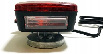 LAMPY TYLNE ZESPOLONE PRZYCZEPA MAGNES TRÓJKĄT