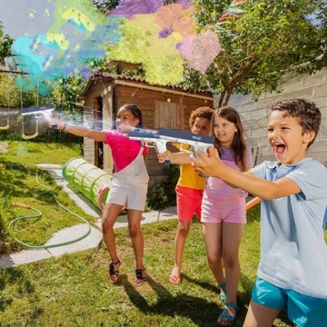 Электрический водяной пистолет, автоматический водяной пистолет в одно касание, 58CC, летняя игрушка для бассейна