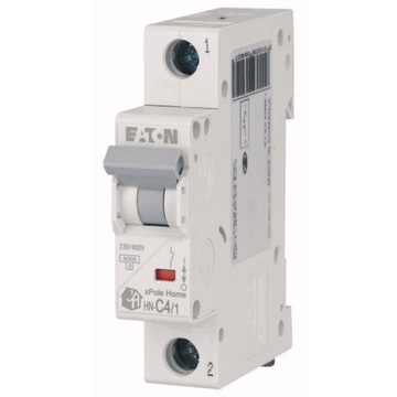 EATON 500763 WYŁĄCZNIK NADPRĄDOWY HN-C4/1 1P C 4A 6kA AC