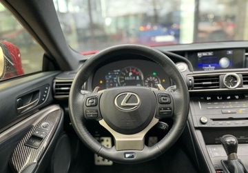 Lexus RC Coupe F 5.0 V8 477KM 2015 Lexus RC RCF V8 5.0 477KM Vat Marza ASO Stan Bdb Szyberdach 5.0, zdjęcie 14