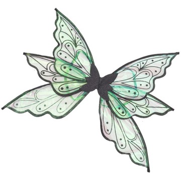 Skrzydła elfa motyla Kostiumy Skrzydło wróżki dla dziewcząt