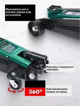 АВТОМОБИЛЬНЫЙ ГИДРАВЛИЧЕСКИЙ ДОМКРАТ МАСТЕРСКАЯ JACK ŻABA 3T