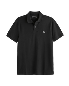 Koszulka męska polo czarna Abercrombie & Fitch M