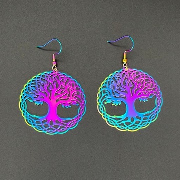 Hollow Out Filigree Earrings Dazzle Color Pea