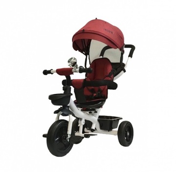 Rowerek trójkołowy obracany 360 BT-13 Biała-