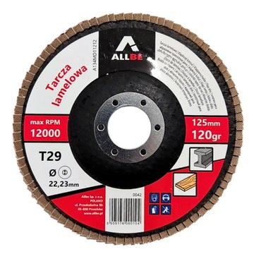 10шт ЛЕПЕЧНЫЕ ДИСКИ 125ММ P120 МЕТАЛЛ