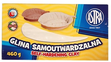 ASTRA GLINA MASA SAMOUTWARDZALNA 460G BIAŁA
