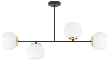 Nowoczesna Lampa Wisząca Sufitowa Szklane Kule Led
