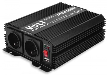 Преобразователь Volt Polska IPS-2000N 12В/230В 1000/2000Вт