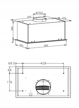 Комплект AMICA ES37517+AMGB20E2GB+PGCD6121ApFB+OMP6554BG
