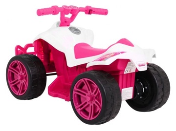 Quad Little Monster с батарейным питанием для самого младшего накопителя розового цвета мощностью 25 Вт.