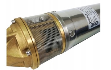 POMPA GŁĘBINOWA ŚRUBOWA WODY CZYSTEJ STUDNI WĄSKA 750W MOCNA WYDAJNA 1