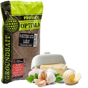 PROFESS OPTIMA K Масло Чесночное Рыболовная прикормка 1кг