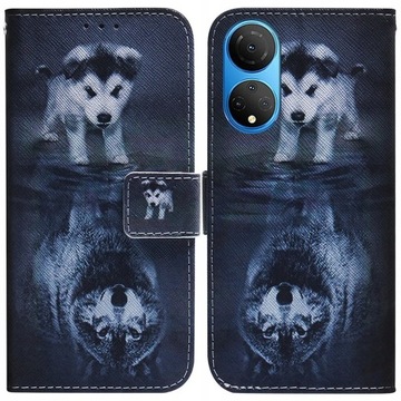 ETUI POKROWIEC SK0RZANE MAGNES DO Honor X7 2022
