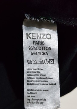 KOSZULKA T-SHIRT KOLOROWE WZORY KENZO |R. M