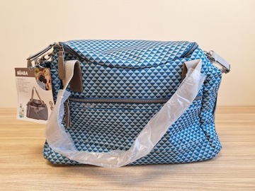 Сумка для мамы Beaba Sydney PLAY PRINT синяя