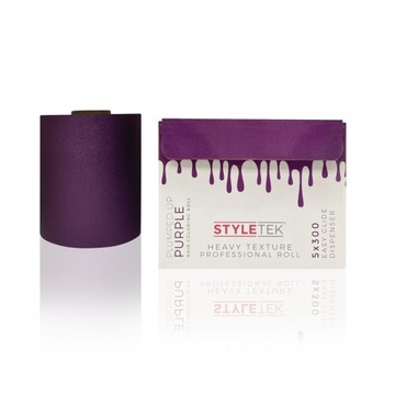 STYLETEK FOLIA RYFLOWANA ROLKA 91,5m PURPLE