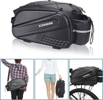 СУМКА ДЛЯ ВЕЛОСИПЕДА СУМКА НА ЗАДНЕМ СИДЕНЬЕ, ВОДОНЕПРОНИЦАЕМАЯ, 10 Л