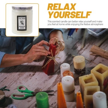 Ароматическая свеча ручной работы Декоративная ароматическая свеча