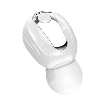 S9 Douszne pojedyncze mini słuchawki douszne Bluetooth True Wireless Phs 5 Białe