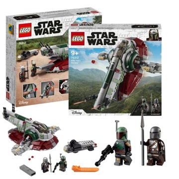 LEGO STAR WARS STATEK KOSMICZNY BOBY FETTA 75312