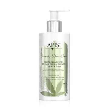 Apis krem do rąk z olejem z konopi i masłem shea 300ml