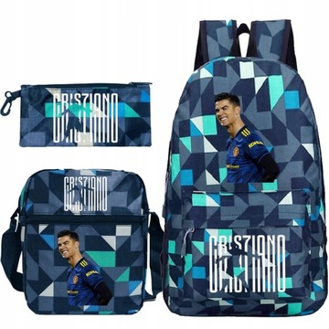 КОМПЛЕКТ CRISTIANO RONALDO, РЮКЗАК, СУМКА, ЧЕХОЛ-ПЕНСИНЕР