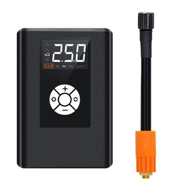 Портативный автомобильный компрессор, зарядка через USB