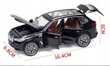 Модель автомобиля BMW X5 1:32, металлическая игрушка
