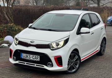 Kia Picanto III Hatchback 5d 1.2 DOHC 84KM 2017 Kia Picanto 1.2 86KM GT Key-less Kamera Navi Led Klima Bezwypadkowy Serwis, zdjęcie 36