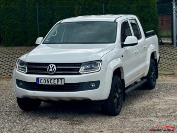 Volkswagen Amarok I Pick Up Double Cab 2.0 BiTDI 180KM 2016 Volkswagen Amarok WHITE E 180KM Alcantara Led Carbon 2.0 Diesel 180KM, zdjęcie 5