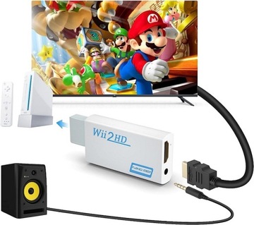 АДАПТЕР-ПРЕОБРАЗОВАТЕЛЬ Wii в HDMI версии 2023