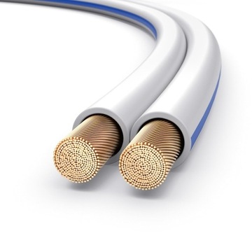 kabel do głośników 2x4,0mm² 99,9% OFC pełna miedź