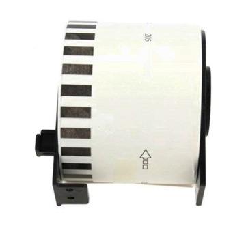 ЛЕНТЫ ДЛЯ ЭТИКЕТОК QL DK22205 62X30.48 БЕЛЫЕ 5 ШТ.