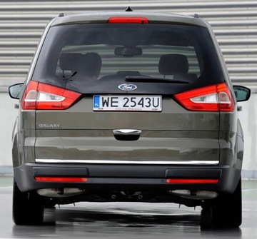 FORD GALAXY MK3 III - LIŠTA CHRÓM NA KRYT CHROM VÍKO KUFRU OSOBNÍ STRÁŽCE