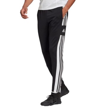 Adidas spodnie poliestrowe piłkarskie czarne męskie Sq21 tr GK9545 R. 3XL