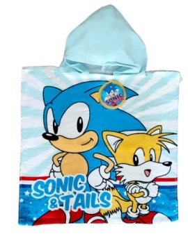 Рушник з капюшоном пончо 55x100 см SONIC бавовна