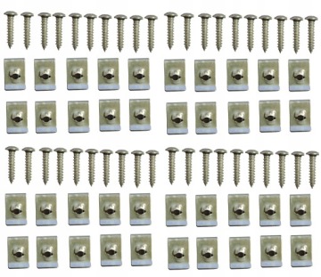 MOCOWANIE PLASTIKÓW OWIEWEK BLASZKA WKRĘT x40 Martinelli