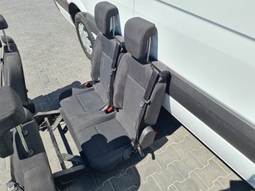 FORD TRANSIT CUSTOM MK8 SEDADLO SEDADLA ŘIDIČE PASAŽÉR PŘEDNÍ ZADNÍ KOMPLET