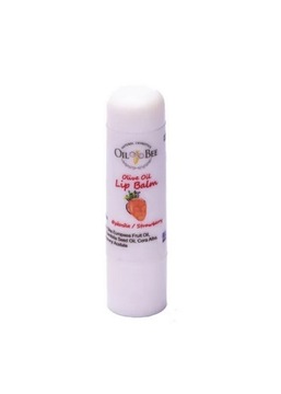 Lip Balm balsam do ust oliwa wosk truskawka natura