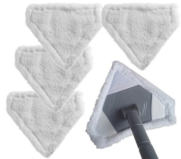 VESPERO - Mop do łazienki kafelek płytek + 4x wkład zapas