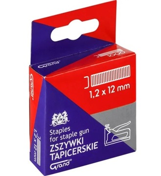 ZSZYWKI TAPICERSKIE DO TAKERA 1,2X12mm 110-1707