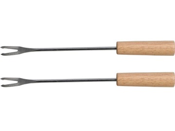 Фарфоровый набор для сырного фондю - 4 предмета, миска, подставка, вилки