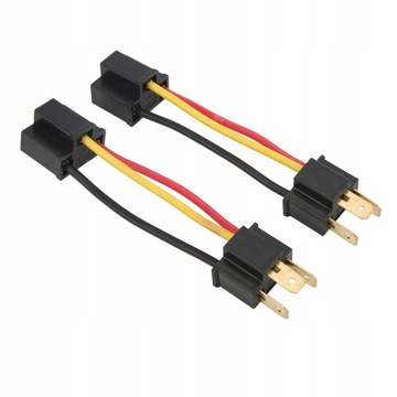 2SZT WTYCZKA KOSTKA GNIAZDO WTYK ŻARÓWKI OPRAWKA REFLEKTORA H4 LED