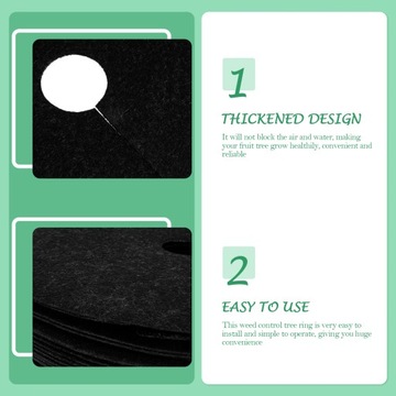 Коврик для мульчирования травы деревьев