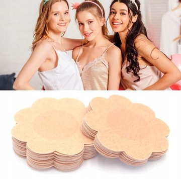 НАКЛАДКИ НАКЛЕЙКИ НАКЛЕЙКИ НА СОСКИ ГРУДЬ ЛЕНТЫ 10 ШТ. СОСКИ