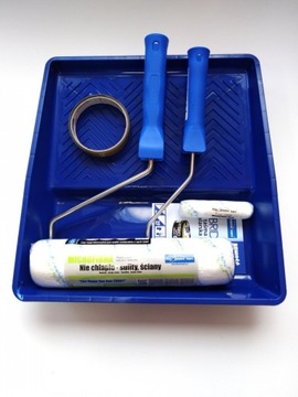 ZESTAW MALARSKI WAŁEK MIKROFIBRA 25CM BLUE DOLPHIN