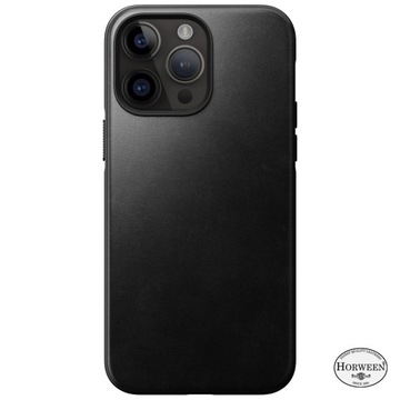 Черный кожаный чехол Nomad Modern для iPhone 14 Pro Max